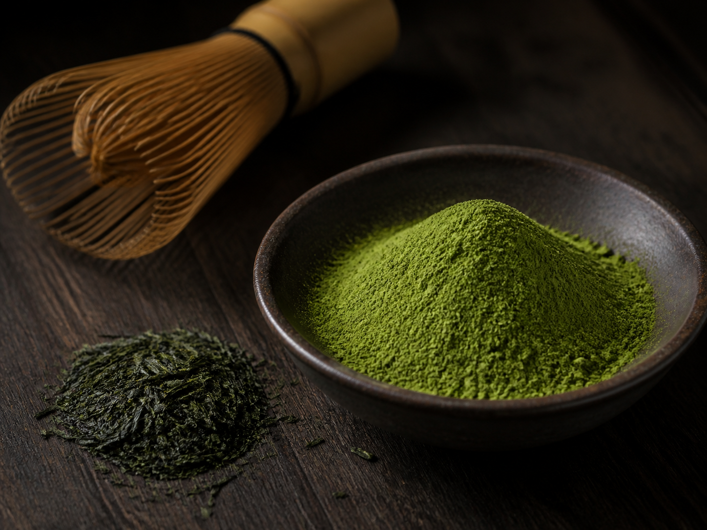 碾茶与抹茶粉应用展示