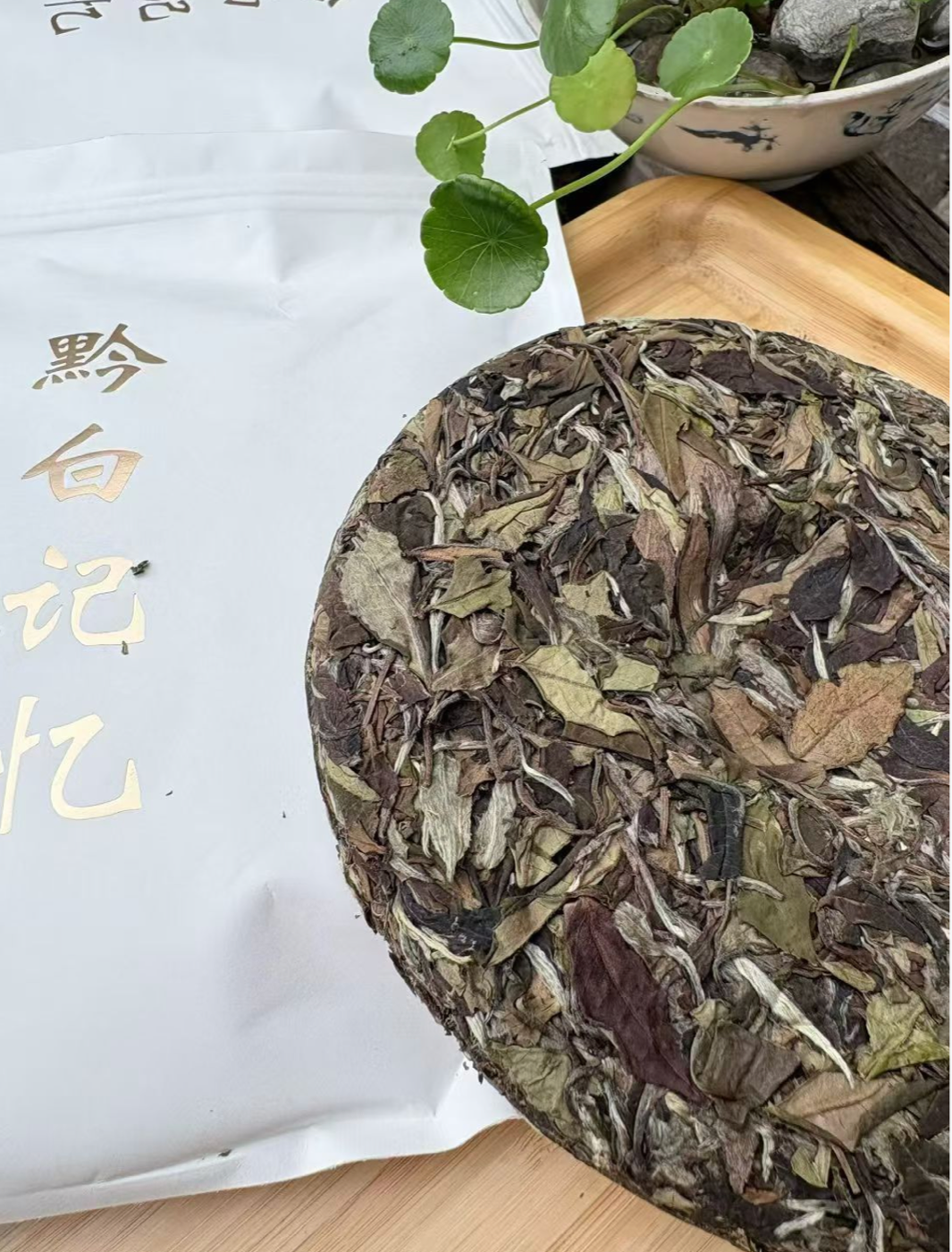 黔白记忆白茶茶饼